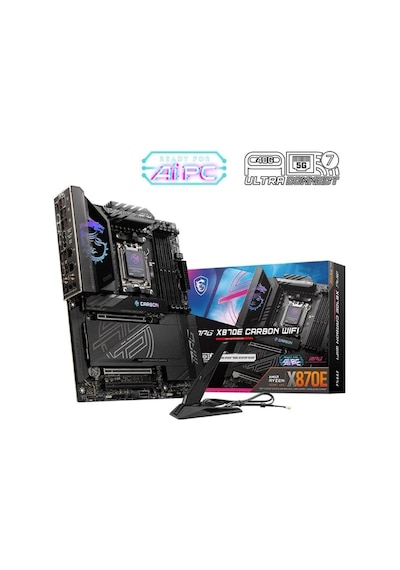 Msı Mpg X870e Carbon Wıfı Amd X870e Soket Am5 Ddr5