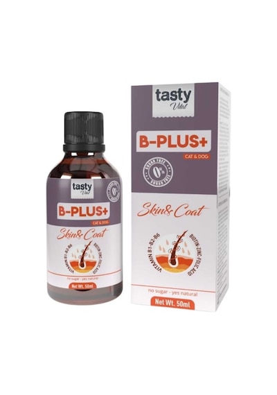 Kediler İçin Tüy Dökülmesi Azaltıcı Plus B Damla 50ml Kedi İçin Tüy Dökülmesi Damla