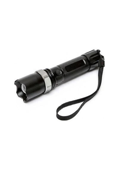 Ers Km-110 Profesyonel Şarjlı El Feneri Ledli+flashlight+zoom Özellikli Atlı 6 Parça Full Set Çok Renkli