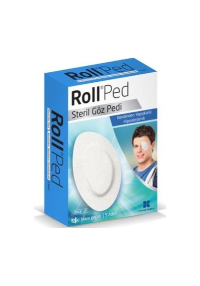 Roll Ped 5Li Steril Göz Pansuman Pedi