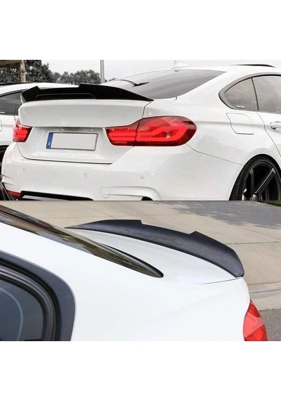 Autogp Bmw F36 Psm Bagaj Üstü Spoiler Siyah Boyalı Plastik 2013 / 2017 Agp-bgz-sp-145386
