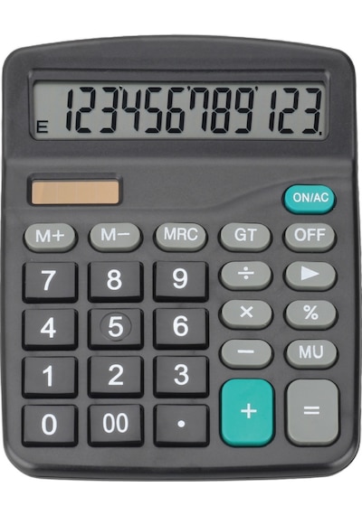 12 Haneli Hesap Makinesi Av-h837 Çok Renkli