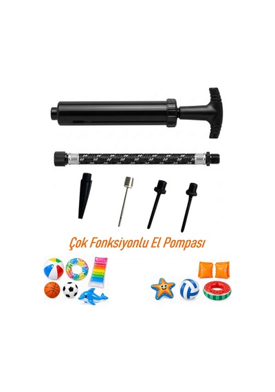 Top Pompası Csf-40 Çok Amaçlı Şişirme Pompası Bisiklet Pompası