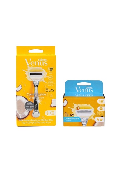 Comfortglide Olay Tıraş Makinesi + 6 Adet Yedek Tıraş Bıçağı
