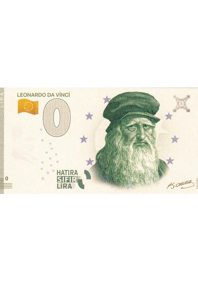 0 Sıfır Lira - Leonardo Da Vinci Hatıra Sıfır Lira
