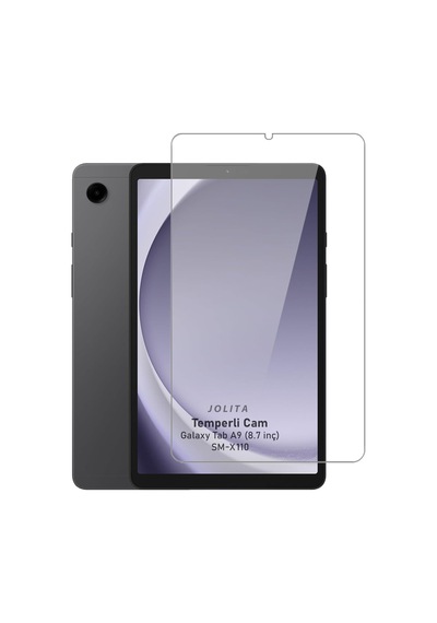 Samsung Galaxy Tab A9 8.7 İnç Uyumlu Temperli Ekran Koruyucu Kırılmaz Cam Glass Sm-x110 X115