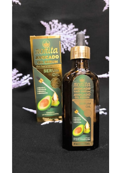Avokado Yağı Serum Yüz Ve Saç Bakımı