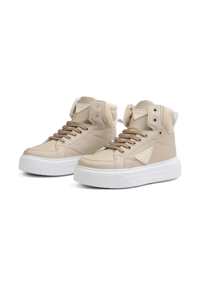 Dunlop Orthopedix 2141 Bilek Boy Yüksek Taban Unisex Basket Sneaker Spor Ayakkabı 001