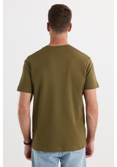Tudors Unisex Relax Fit Rahat Kesim %100 Pamuk Yumuşak Dokulu Hafif Kalın Haki Bisiklet Yaka Tişört-34941 Haki Tudors Unisex Relax Fit Rahat Kesim %100 Pamuk Yumuşak Dokulu Hafif Kalın Haki Bisiklet Yaka Tişört-34941 Haki