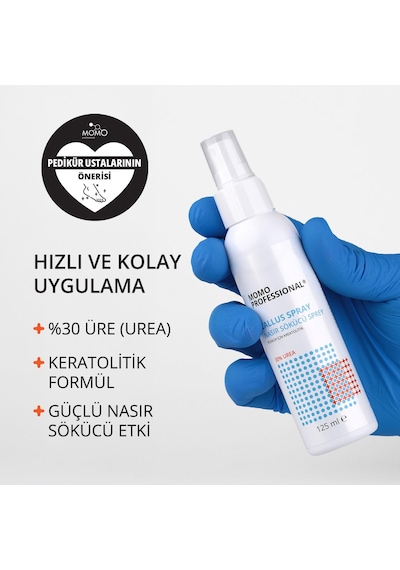 Momo Professional Nasır Sökücü Keratolitik Pedikür Spreyi 125 ML