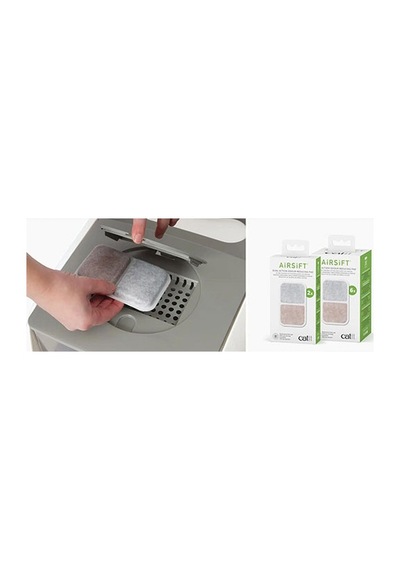 Catit Airsift Kedi Tuvaleti Koku Azaltımı Filtresi 2li 160-53016.01