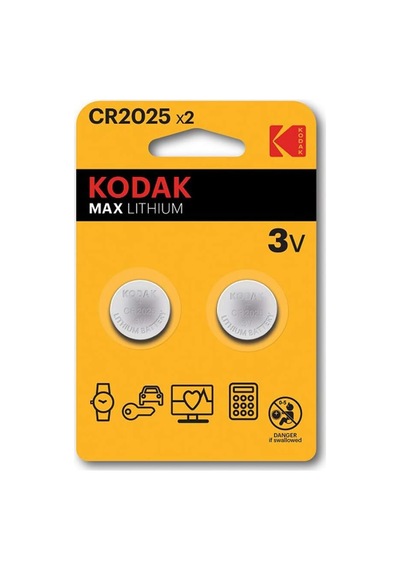 Kodak 2 Adet Ultra Lityum Cr2025 Para Pil