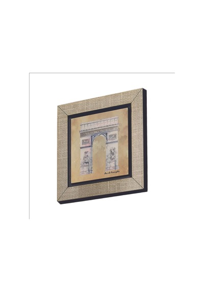 Zafer Takı Arc De Triomphe Baskılı Mdf Magnet 7x7 435