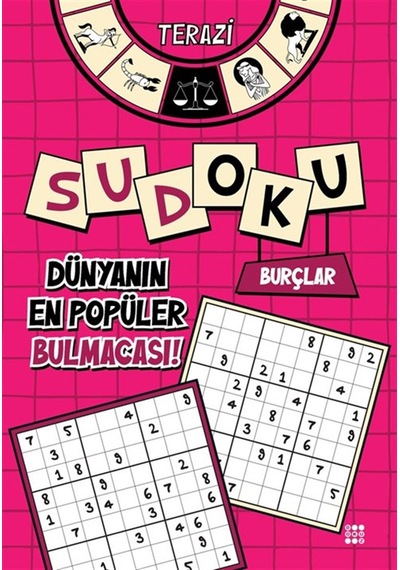 Burçlar Sudoku / Terazi Kalem Hediyeli