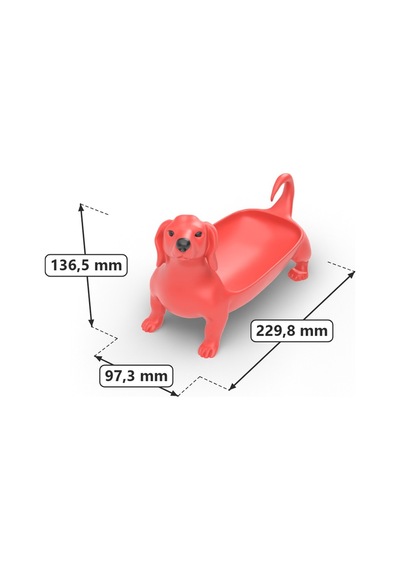 Sosis Köpek Figürlü Takı Anahtar Tepsisi Masaüstü Düzenleyici Kırmızı Sosis Köpek Figürlü Takı Anahtar Tepsisi Masaüstü Düzenleyici Kırmızı