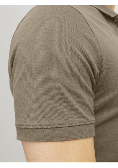 Jack & Jones Düz Renk Polo Yaka Tisört - 12136516 Coriander Çok Renkli