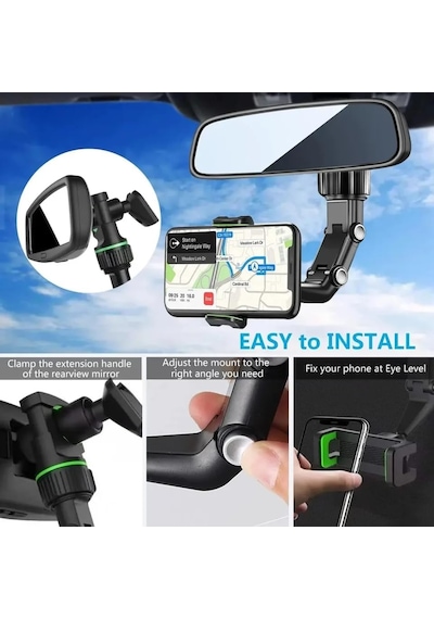 Kyrotech Dikiz Aynası, Koltuk Arkası, Çalışma Masası Telefon Tutucu, Standart, İphone, Samsung, Xiaomi, Huawei Uyumludur, 360 Dönebilen Çok Fonksiyonlu Akrobat Telefon Tutucu 2 Mixed Kyrotech Dikiz Aynası, Koltuk Arkası, Çalışma Masası Telefon Tutucu, Standart, İphone, Samsung, Xiaomi, Huawei Uyumludur, 360 Dönebilen Çok Fonksiyonlu Akrobat Telefon Tutucu 2 Mixed
