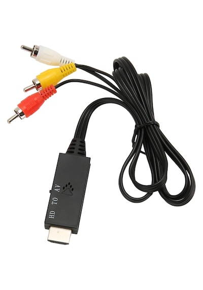 Alfais 4875 Hdmı To Rca Av 4k30hz Çevirici Dönüştürücü Adaptör