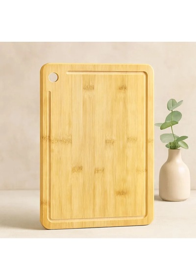 Jenerik Bambu Kesme Tahtası 26x36x1.8 Cm Çok Renkli