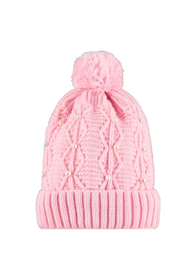 Civil Girls Garson 10-13 Yaş Atkı Bere Eldiven Set - Pembe
