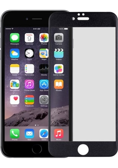 Bufalo Apple Uyumlu   iPhone 6 Plus - 6S Plus Cam Ekran Koruyucu Siyah