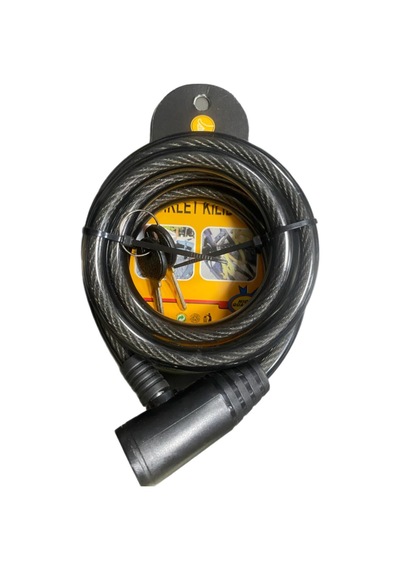 Tudor Bisiklet Kilidi 12mm 150cm Karışık