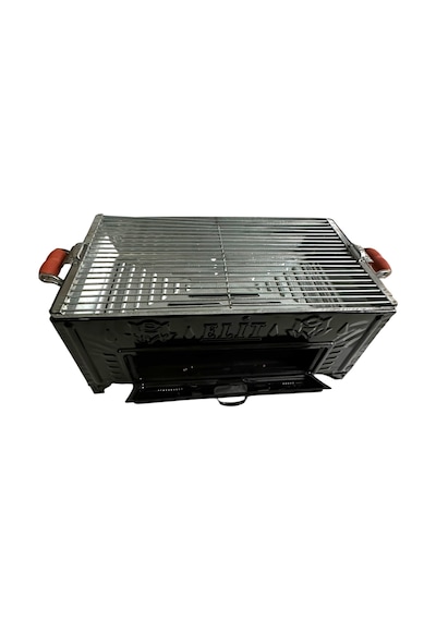 Cemre E1 Model Kömürlü Emaye Mangal İzgaralı Inox