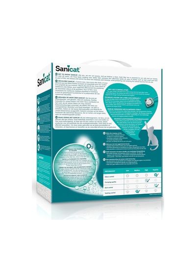 Active White Topaklanan Kedi Kumu Kokusuz 6l