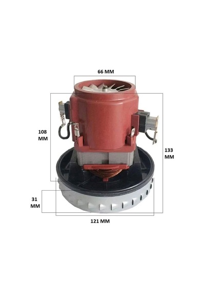 Elektrikli İle Uyumlu Süpürge Motoru Srv48 1400 W