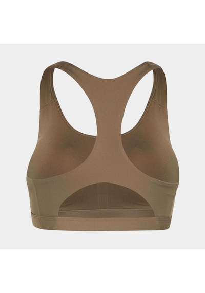 Adidas Optime Essentials Kadın Bej Sporcu Sütyeni Ks8516 Krem