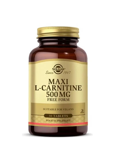 Vitamin Maxi L-carnitine 500 Mg 30 Tablet
