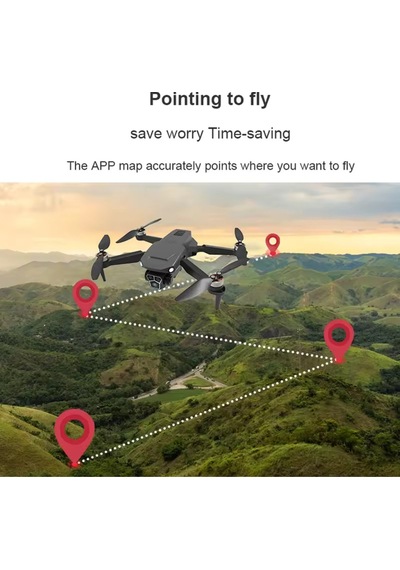 U2 Pros 4k Fpv Kameralı Drone Gps, Optik Akış, Kaçınma Sensörlü, Fırçasız Rc Uçak