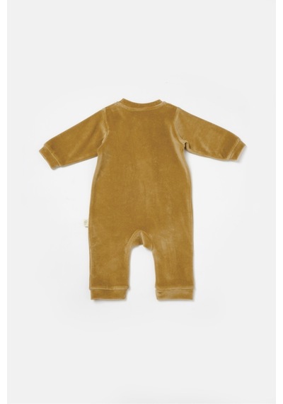 BabyCosy Organik Kadife Fermuarlı Tulum Csyk6055 001