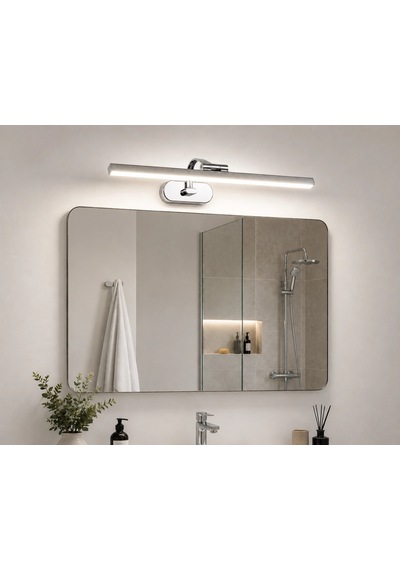 Eco Lounge Cata Ct 5212 Krom Yeni Kasa 7w Duvar Aplik 3200k Günışığı Çok Renkli