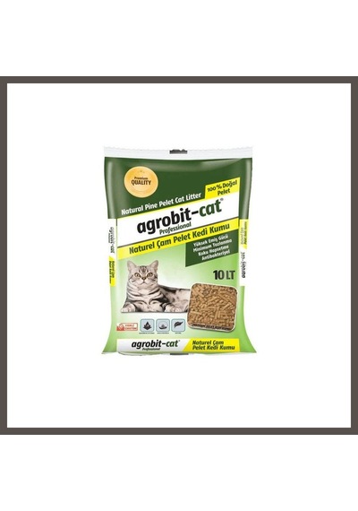Agrobit Cat Çam Pelet Kedi Kumu 10lt 1 Adet Nxrlvng