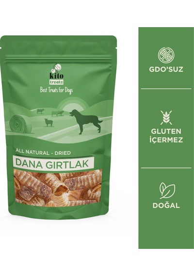 Kito Dana Gırtlak Çiğnemelik Doğal Glutensiz Organik Köpek Ödül Maması 100 G