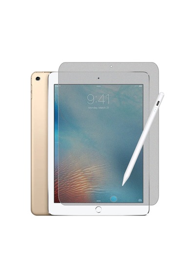 Forzacase Apple Uyumlu iPad  9.7 İnch 2017 / 2018 Paper Like Kağıt Hissi Mat Ekran Koruyucu Nano Film - Fc295