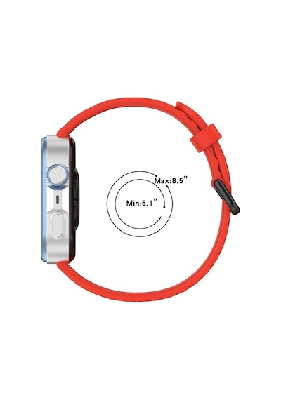 Huawei İle Uyumlu Watch Fit 5 Fit 5 Pro Fit 4 Fit 4 Pro Fit 3 Uyumlu Tokalı Silikon Lansman Kordon Kayış Çok Renkli