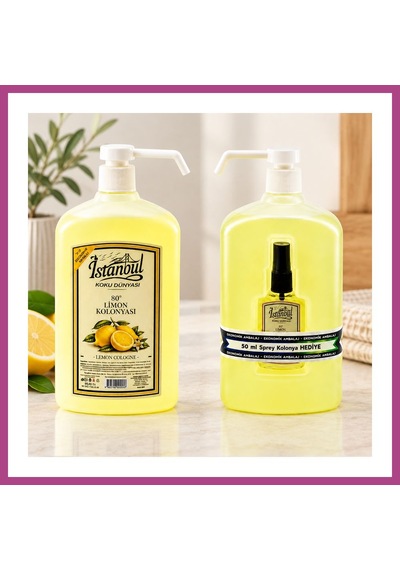 Gees Global Limon Kokulu Pompa Kolonya Gbzs