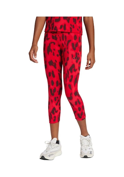 Adidas Jg Fı Aop 7/8le Çocuk Kırmızı Tayt Jj4797 Kırmızı
