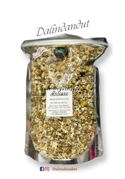 Yeni Mahsül Doğal Organik Papatya Çayı 250gr