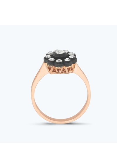 Altınbaş Elmas Çiçek Yüzük Prn003-8k