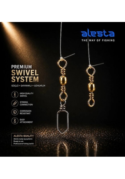 Alesta Lemon Sparkle Rıg X0262 5 Köstekli Hazır Takım 0.45mm No:4 İğne