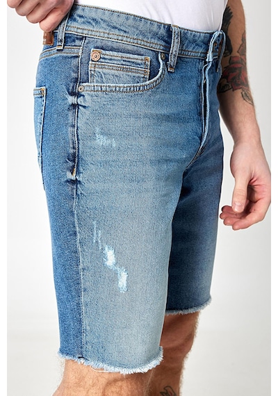 Loft Slim Fit Erkek Şort Lf2032721 Mavi
