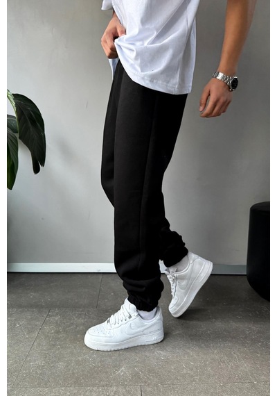 Flaw Regular Jogger Eşofman Altı Siyah Siyah