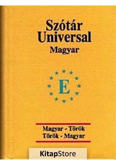 Szotar Universal Magyar Magyar-Török Török-Magyar Universal S.
