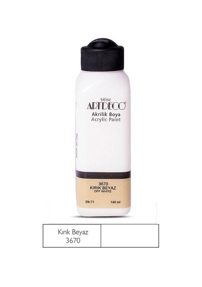 Artdeco Akrilik Boya 140 Ml. 3670 Kırık Beyaz Renkli