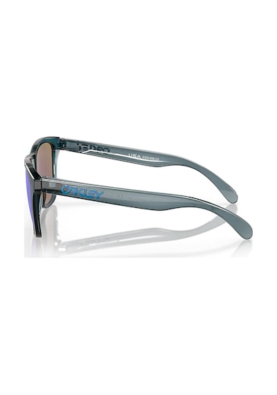 Oakley Oak 9013 9013f6 55 Frogskins Erkek Polarize Aynalı Kare Kristal Siyah Güneş Gözlüğü
