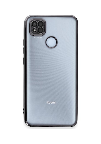 9c Kılıf Razer Lensli Silikon - Siyah