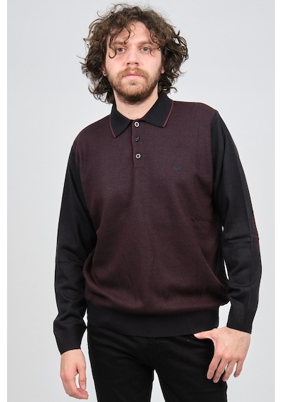 Pelikan Erkek Polo Yaka Kazak 1578418 Bordo Bordo
